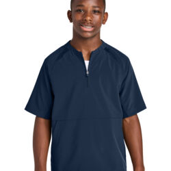 Youth Repeat 1/2 Zip Short Sleeve Jacket Thumbnail
