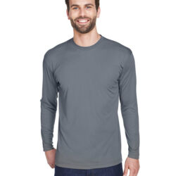 Men's Cool & Dry Sport Long Sleeve Performance Interlock T-Shirt Thumbnail