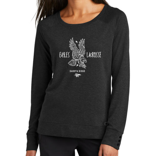 *Dakota Ridge White - Ladies Command Long Sleeve Scoop Neck Thumbnail