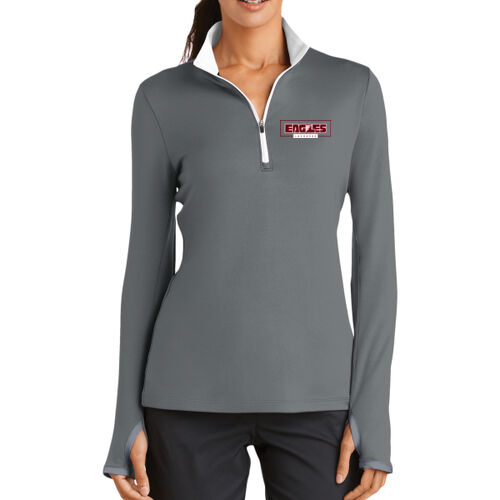 *DR Lacrosse  - Ladies Dri FIT Stretch 1/2 Zip Cover Up Thumbnail