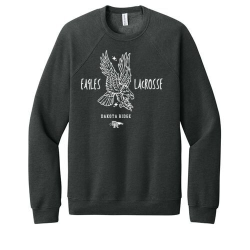 *DR Lacrosse  - Unisex Sponge Fleece Raglan Sweatshirt Thumbnail