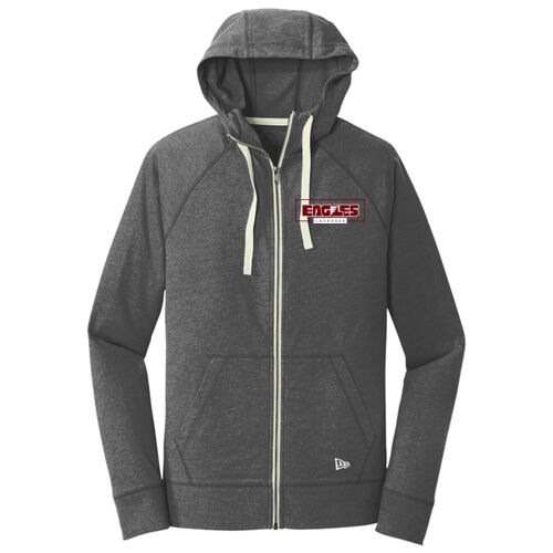 *DR Lacrosse  - Sueded Cotton Blend Full Zip Hoodie Thumbnail