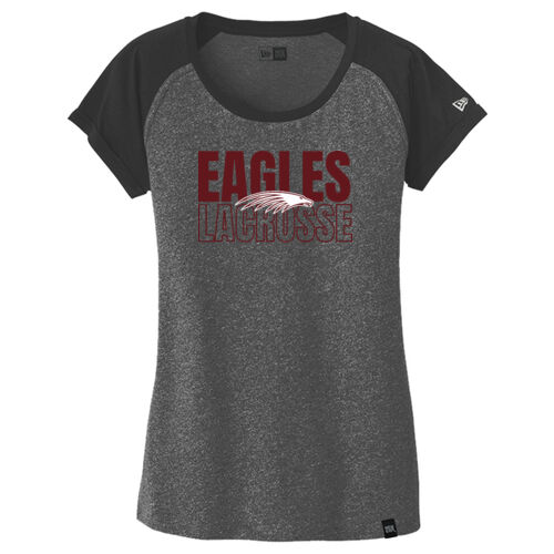 *DR Lacrosse  - Ladies Heritage Blend Varsity Tee Thumbnail